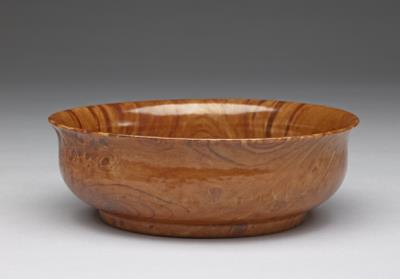 图片[3]-Shallow porcelain milk tea bowl with an appearance in imitation of the grain of wood, Qing dynasty, Qianlong reign (1736-1795)-China Archive